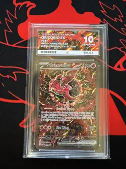 Oricorio ex 024 Ace 10 Black Star Promo UPC- Perfect Subs- Gem Mint Pokemon TCG - Image 1