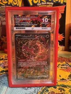Oricorio ex 024 Ace 10 Black Star Promo UPC- Perfect Subs- Gem Mint Pokemon TCG - Image 1