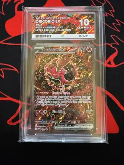Oricorio ex 024 Ace 10 Black Star Promo UPC- Perfect Subs- Gem Mint Pokemon TCG - Image 1