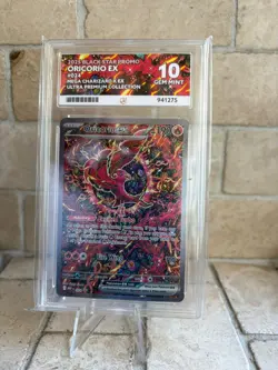 Oricorio Ex 024 ACE 10 Perfect Subs Gem Mint Black Star Promo Pokemon TCG - Image 1