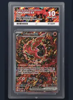 Oricorio Ex 024 ACE 10 Perfect Subs Gem Mint Black Star Promo Pokemon TCG - Image 1