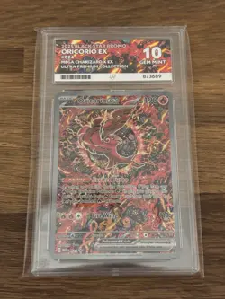 Oricorio Ex 024 ACE 10 Perfect Subs Gem Mint Black Star Promo Pokemon TCG - Image 2