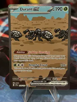 Pokemon TCG Durant EX Surging Sparks Sir Card 236/191 Mint Condition - Image 1
