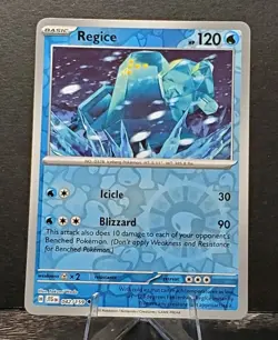 Pokemon 042/159 REGICE Reverse Holo Journey Together card✨NM/MT - Image 1