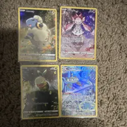 Pokemon TCG 4 Card Lot Holo Mareep Diancie Turtwig Magnezone English - Image 1