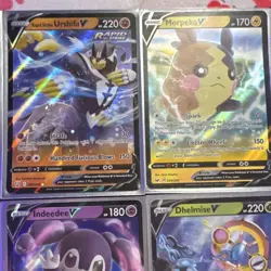 Pokemon TCG Umbreon, Urshifu, Meowth, Toxtricity V Holo Card Lot - 10 Cards - Image 3