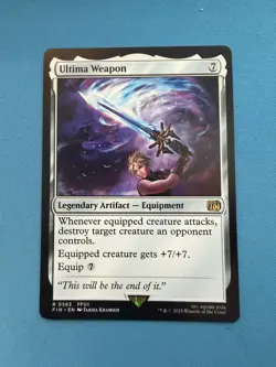 Ultima Weapon Final Fantasy Regular 563 NM - Image 1