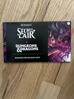 Magic The Gathering Secret Lair D&D Shadows Over Baldur's Gate - Image 1
