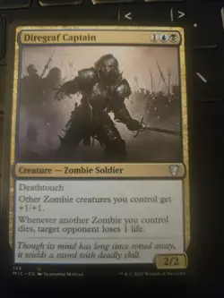 Diregraf Captain ~ Commander: Midnight Hunt [ NearMint ] [ Magic MTG ] - Image 1