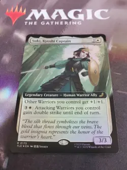 Mtg. Suki, Kyoshi Captain. Foil Extended Art. Avatar: The Last Airbender. Nm - Image 1