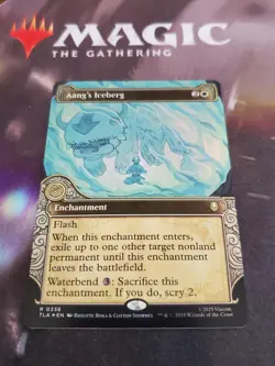 Mtg. Aang's Iceberg. Foil Borderless. Avatar: The Last Airbender. Pack Fresh - Image 1