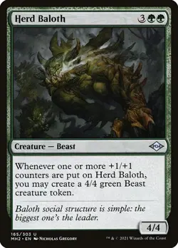 [MTG] Herd Baloth (165) (MH2) LP-HP - Image 1