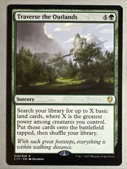 MTG / Traverse the Outlands / C17 / #34 / Regular / Rare / NM - Image 1