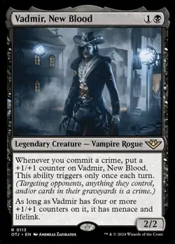 Magic: The Gathering Vadmir, New Blood OTJ #0113 - Image 1