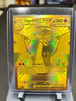🔥 Pokemon Mega Glurak X ex, PFL 130/094, Fatale Flammen, DEU NM, Boosterfrisch - Image 1