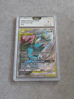 Pokemon Cards - PCA 9 Celebi & Venusaur GX SM167 - Tag Team - MINT - PCA9 - Image 1