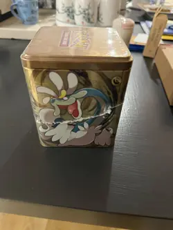 Pokemon Dragon Stacking Tin french 3 Booster Packs 2 Sticker Sheets New Sealed - Image 5