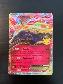 Carte Pokemon : Xerneas EX 97/146 Celebrations 25 ans Francaise NEUF - Image 1