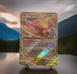 Pokemon TCG Pidgeot ex Obsidian Flames 164/197 Holo Double Rare Scarlet & Violet - Image 1