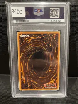 YU-GI-OH! QUARTER CENTURY STAMPEDE Dragon Master Magia RA04-EN055 Platinum PSA 9 - Image 2