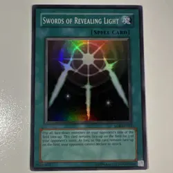 Yu-Gi-Oh! Swords of Revealing Light LOB-EN101 Super Rare Unlimited NM - Image 1