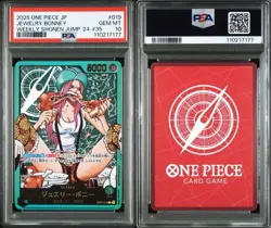 PSA10 One Piece Jewelry Bonney L Trading Card Slab Graded Edition - Image 3