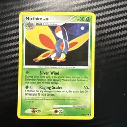 Mothim - 5/17 - Pokemon Pop Series 7 Holo Card LP+ - Image 1