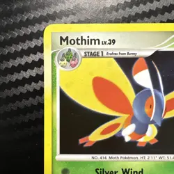 Mothim - 5/17 - Pokemon Pop Series 7 Holo Card LP+ - Image 2