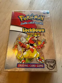 Pokemon Lockdown Factory SEALED Trading Cards Theme Deck Base Set 1999 WOTC - Image 1
