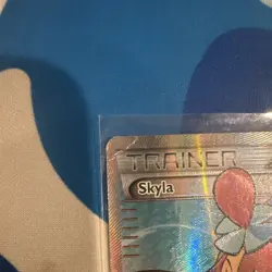 Pokemon Skyla Trainer Supporter 122/122 2016 Full Art Holo Card - Image 2
