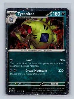 Tyranitar - (Cosmo Foil) Promo Miscellaneous Cards & Products 135/193 NM Free Sh - Image 1