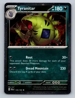 Tyranitar - (Cosmo Foil) Promo Miscellaneous Cards & Products 135/193 NM Free Sh - Image 1