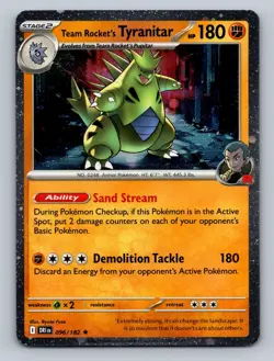 Team Rocket's Tyranitar - (Cosmos Holo) Promo Miscellaneous Cards & Products 096 - Image 1