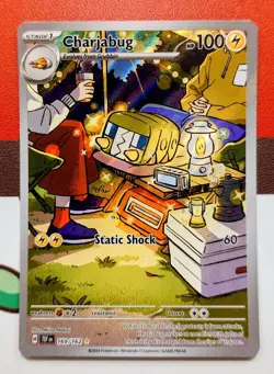 Charjabug (Illustration Card) - 169/162 - Temporal Forces - Pokemon TCG - Image 1