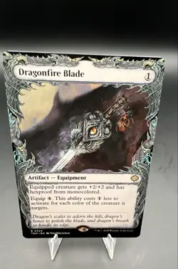 Dragonfire Blade (Showcase) Tarkir: Dragonstorm Regular - Image 1