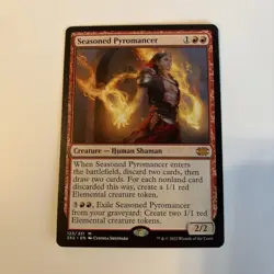 Seasoned Pyromancer NM Double Masters 2022 2x2 MTG English Regular 123 / 331 - Image 1