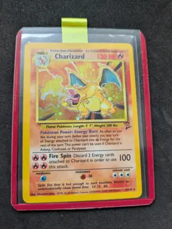 Pokemon TCG Charizard Base Set 2 Holo Rare 4/130 Excellent Condition lp/nm - Image 3