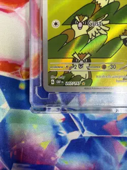 Pokemon TCG Pidgey SV03: Obsidian Flames 207/197 Holo Illustration Rare - Image 3