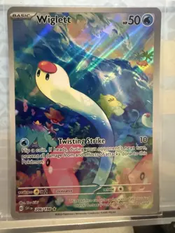 Wiglett 206/198 Holo Pokemon SV01: Scarlet & Violet Base Set - Image 1