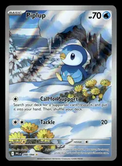 Pokemon Piplup #098/094 tcg Near Mint or Better - Image 1