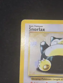 Pokemon Snorlax 27/64 – Jungle – Non Holo – Moderate Play - Image 2