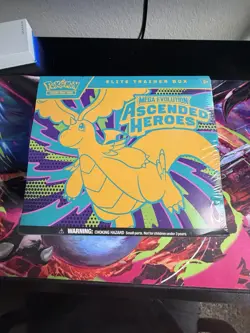 Pokemon TCG Mega Evolution Ascended Heroes Elite Trainer Box Dragonite Zekrom - Image 1
