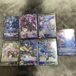 WIXOSS Nijisanji Signed Card Holo Mint Condition No - Image 1