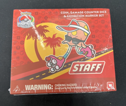 Pokemon World Championship 2025 Anaheim STAFF Coin/Dice/Condition Set 🔥 - Image 1