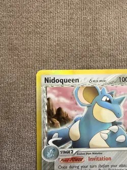 Pokemon Nidoqueen Delta Species 7/101 Dragon Frontiers Reverse Holo LP - Image 3