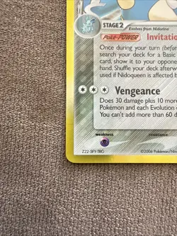 Pokemon Nidoqueen Delta Species 7/101 Dragon Frontiers Reverse Holo LP - Image 5