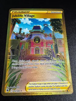 Pokemon TCG Jubilife Village 212/189 SWSH10: Astral Radiance Secret Rare NM - Image 1