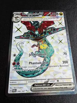 Pokemon TCG Dragapult ex 200/167 SV06: Twilight Masquerade Ultra Rare NM - Image 1