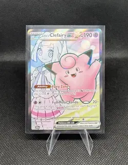 Lillie's Clefairy ex 173/159 Sv09: Journey Together Holo Ultra Rare Pokemon - Image 1
