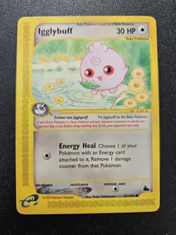Pokemon Skyridge Igglybuff 67/144 NEAR MINT - Image 1